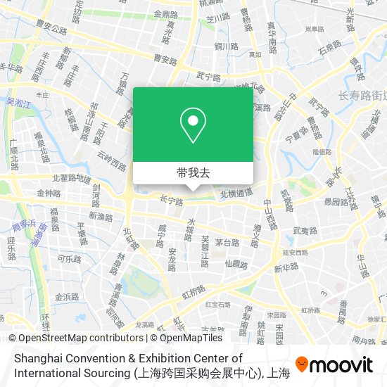 Shanghai Convention & Exhibition Center of International Sourcing (上海跨国采购会展中心)地图