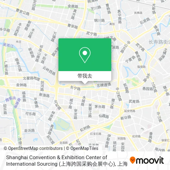 Shanghai Convention & Exhibition Center of International Sourcing (上海跨国采购会展中心)地图