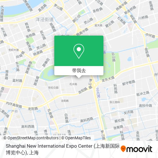 Shanghai New International Expo Center (上海新国际博览中心)地图