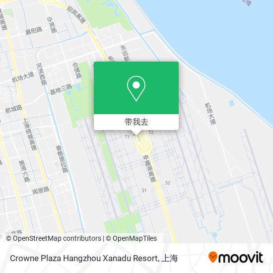 Crowne Plaza Hangzhou Xanadu Resort地图