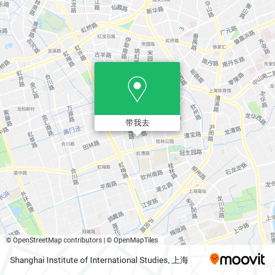 Shanghai Institute of International Studies地图