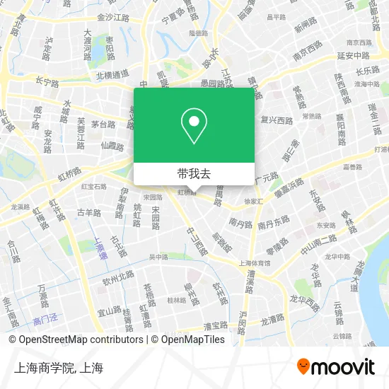 上海商学院地图