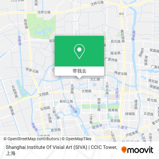 Shanghai Institute Of Visial Art (SIVA) | CCIC Tower地图