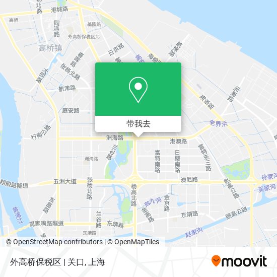 外高桥保税区 | 关口地图