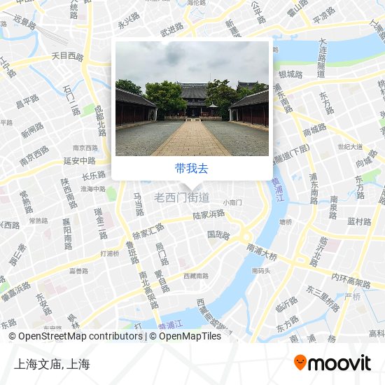 上海文庙地图