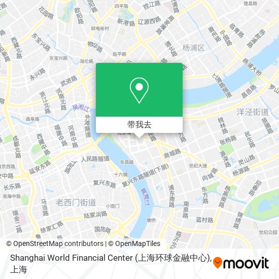 Shanghai World Financial Center (上海环球金融中心)地图