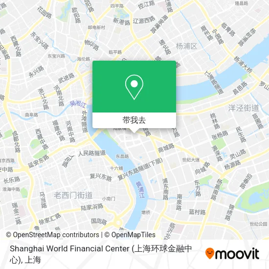 Shanghai World Financial Center (上海环球金融中心)地图
