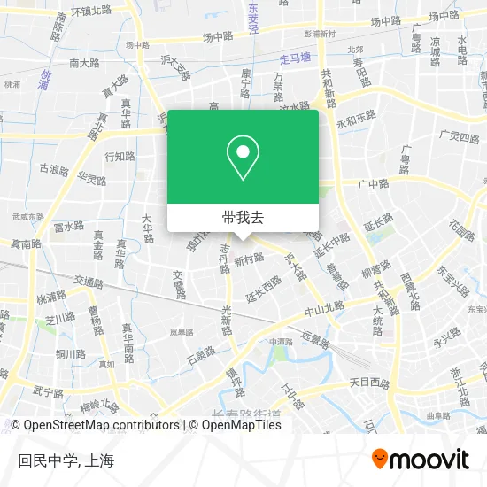 回民中学地图