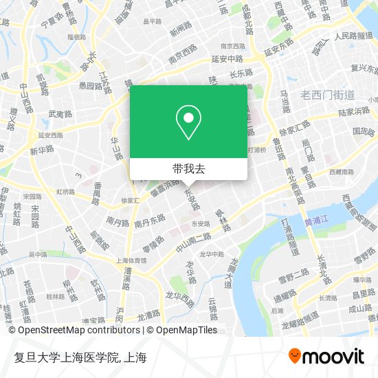 复旦大学上海医学院地图