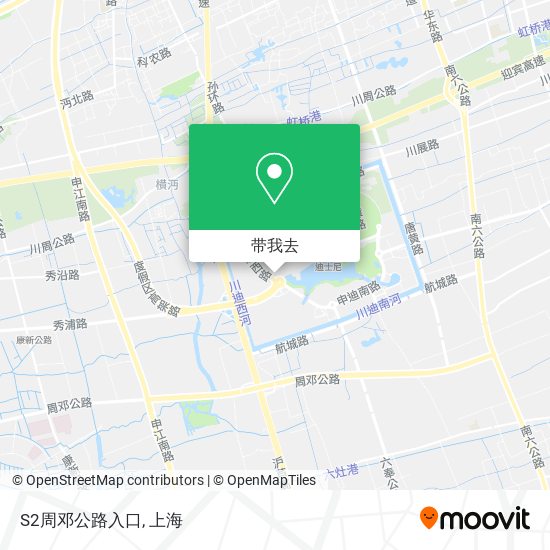 S2周邓公路入口地图