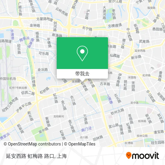 延安西路 虹梅路 路口地图