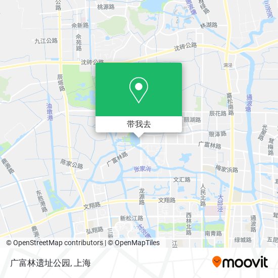 广富林遗址公园地图