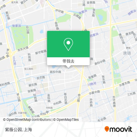 紫薇公园地图