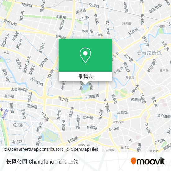 长风公园 Changfeng Park地图