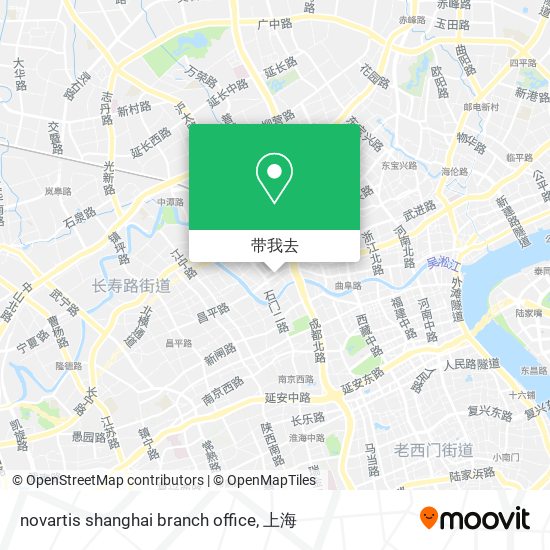 novartis shanghai branch office地图