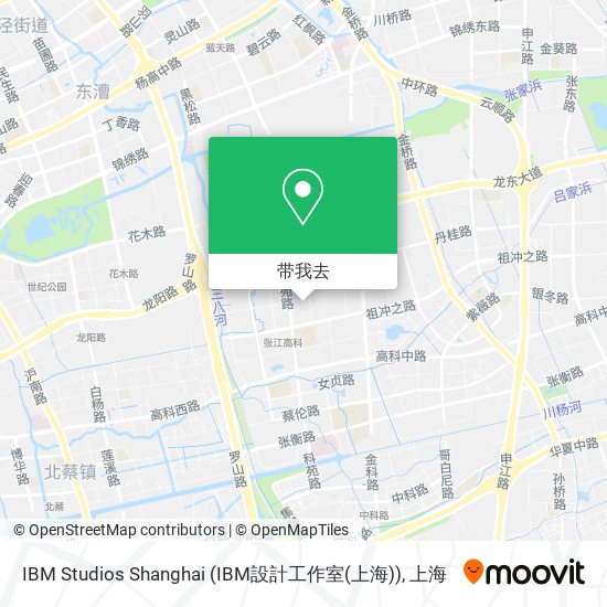 IBM Studios Shanghai (IBM設計工作室(上海))地图