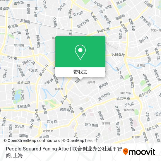 People-Squared Yaning Attic | 联合创业办公社延平智阁地图