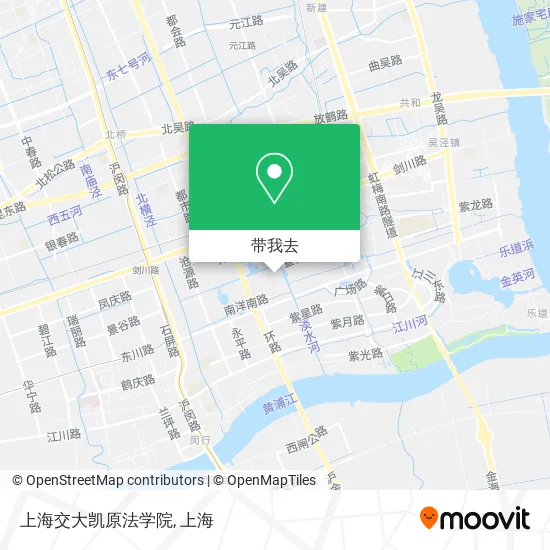 上海交大凯原法学院地图