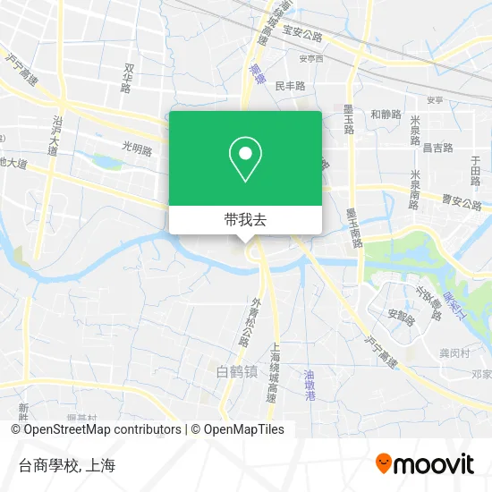 台商學校地图