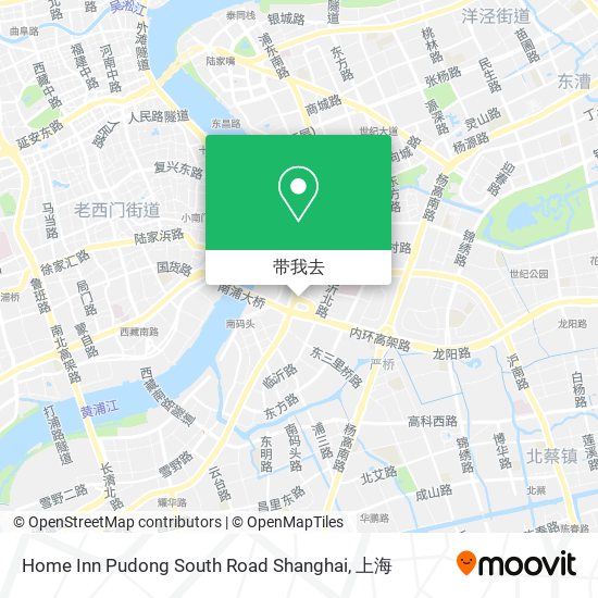 Home Inn Pudong South Road Shanghai地图