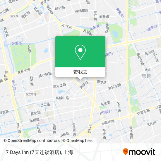 7 Days Inn (7天连锁酒店)地图