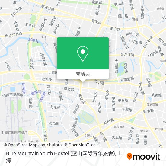 Blue Mountain Youth Hostel (蓝山国际青年旅舍)地图