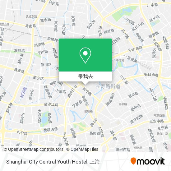 Shanghai City Central Youth Hostel地图
