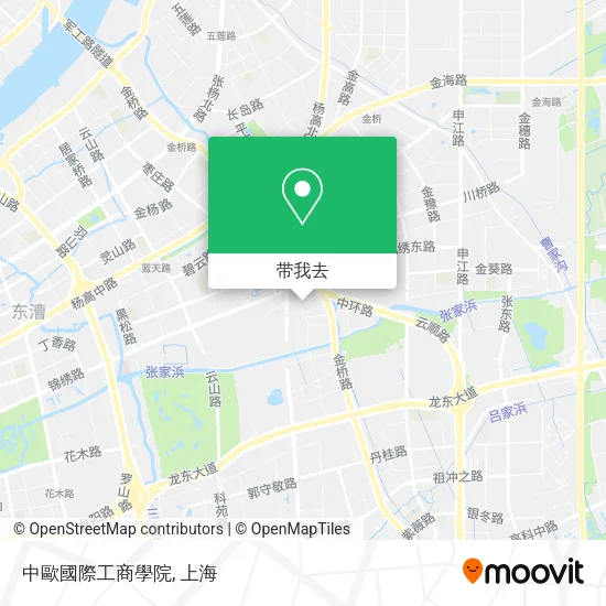 中歐國際工商學院地图