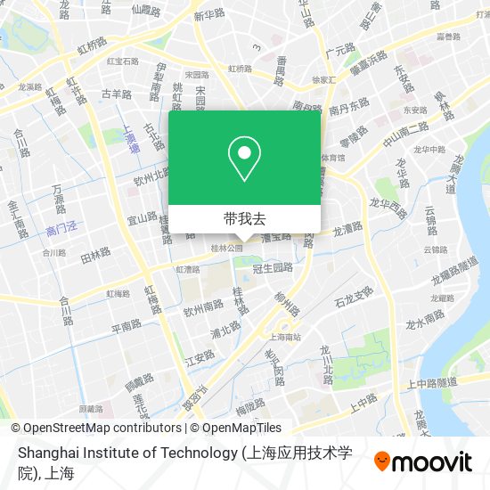 Shanghai Institute of Technology (上海应用技术学院)地图