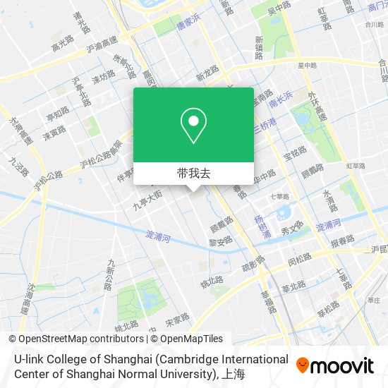 U-link College of Shanghai (Cambridge International Center of Shanghai Normal University)地图