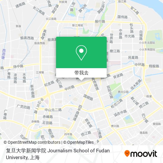 复旦大学新闻学院 Journalism School of Fudan University地图