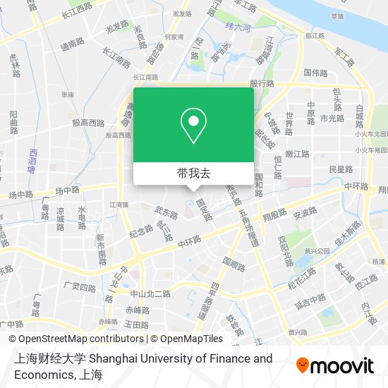 上海财经大学 Shanghai University of Finance and Economics地图