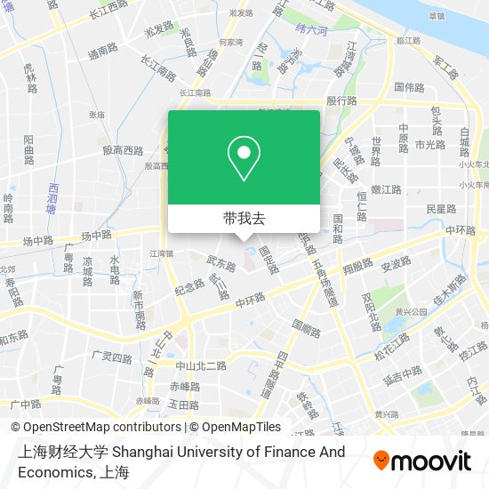 上海财经大学 Shanghai University of Finance And Economics地图