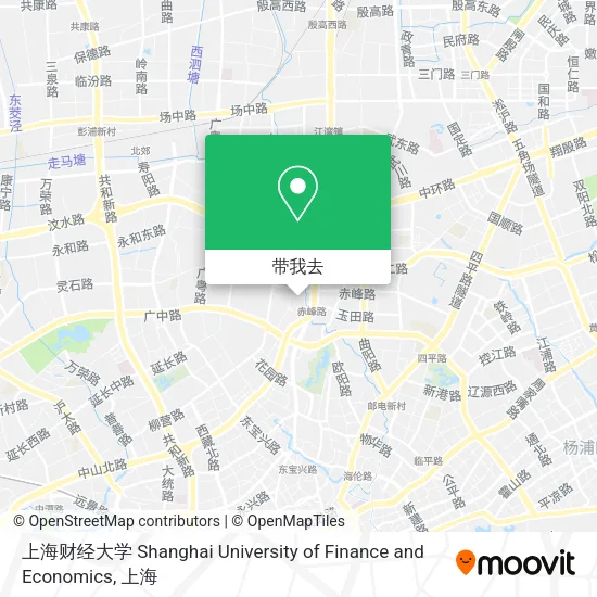 上海财经大学 Shanghai University of Finance and Economics地图