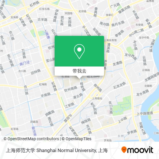上海师范大学 Shanghai Normal University地图