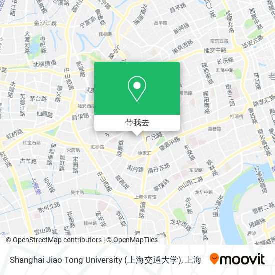 Shanghai Jiao Tong University (上海交通大学)地图