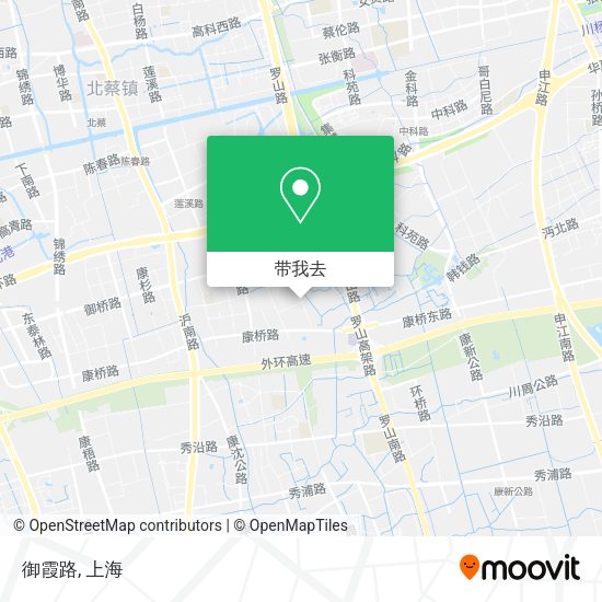 御霞路地图
