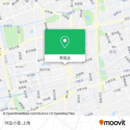 河边小道地图