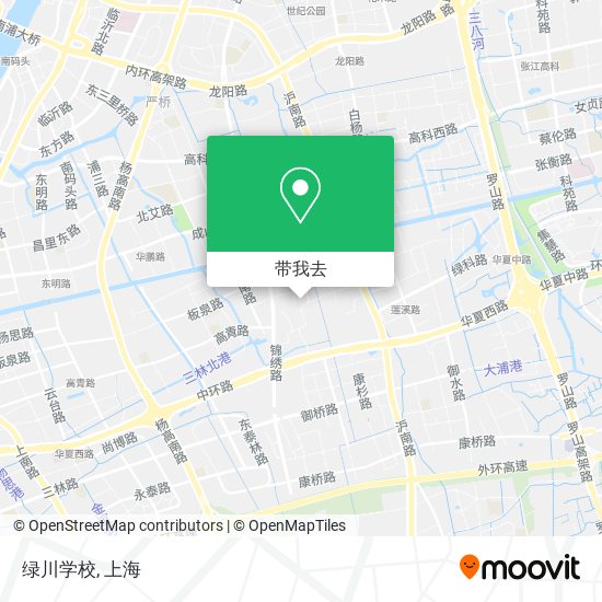 绿川学校地图