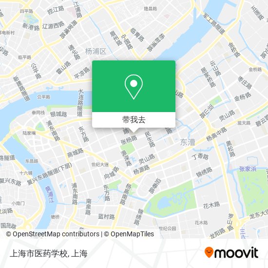 上海市医药学校地图