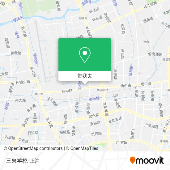 三泉学校地图