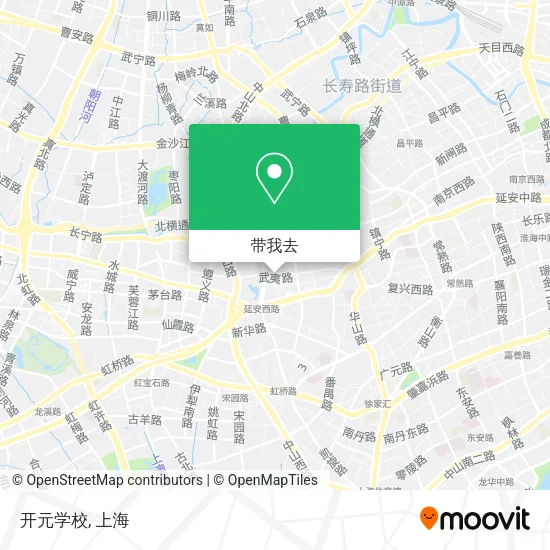 开元学校地图