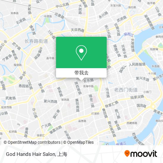 God Hands Hair Salon地图