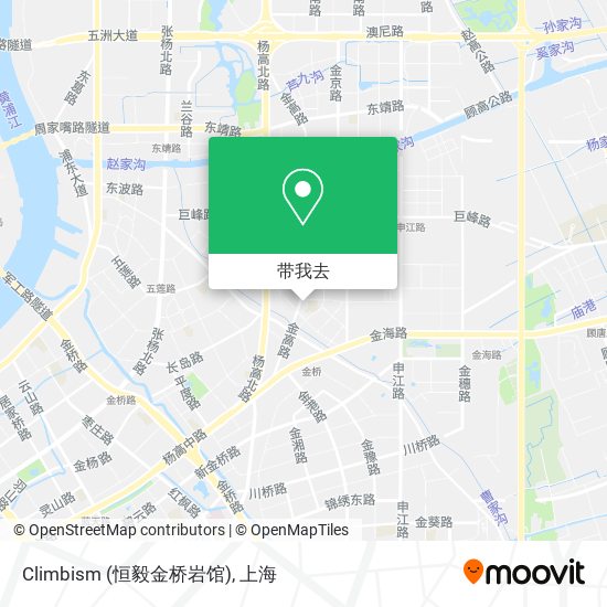 Climbism (恒毅金桥岩馆)地图