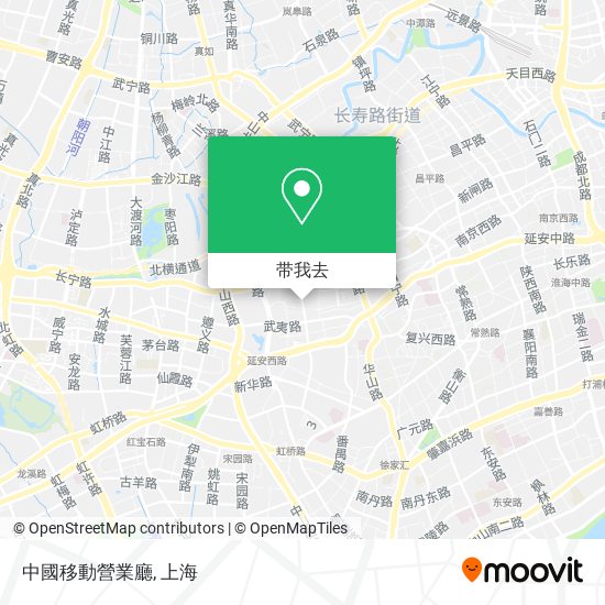 中國移動營業廳地图