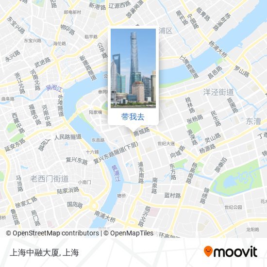 上海中融大厦地图