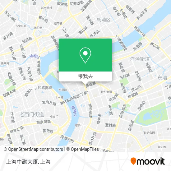 上海中融大厦地图