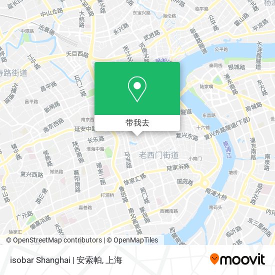 isobar Shanghai | 安索帕地图