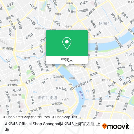 AKB48 Official Shop Shanghai|AKB48上海官方店地图