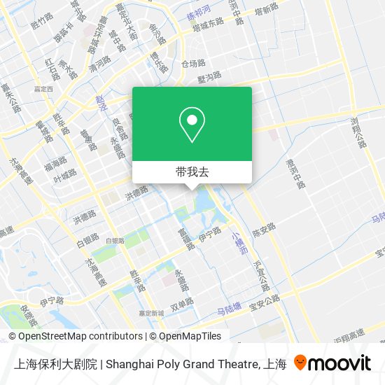 上海保利大剧院 | Shanghai Poly Grand Theatre地图